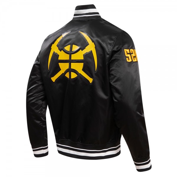 Куртка на кнопках Denver Nuggets Pro Standard 2023/24 City Edition Satin - Black