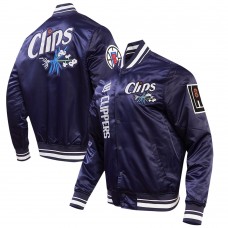 Куртка на кнопках LA Clippers Pro Standard 2023/24 City Edition Satin - Navy