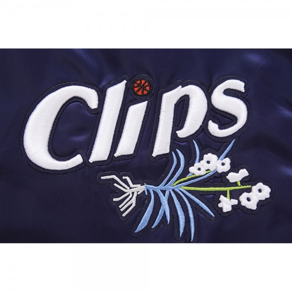 Куртка на кнопках LA Clippers Pro Standard 2023/24 City Edition Satin - Navy