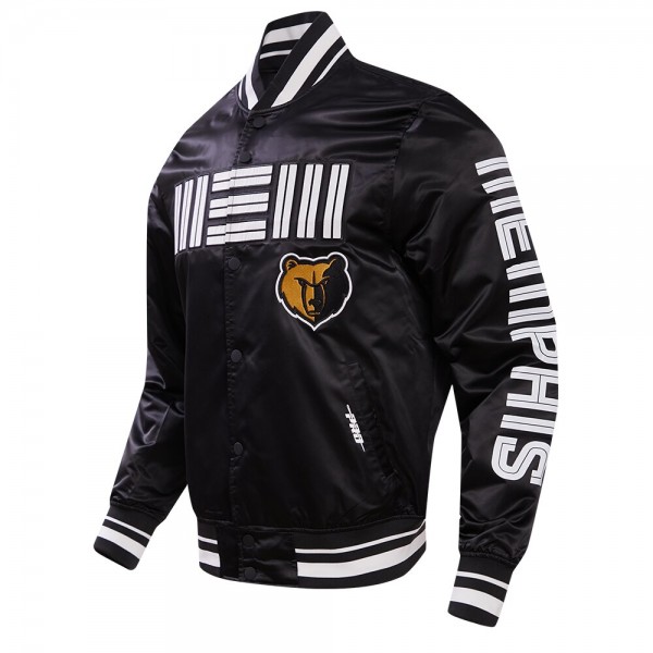 Куртка на кнопках Memphis Grizzlies Pro Standard 2023/24 City Edition Satin - Black