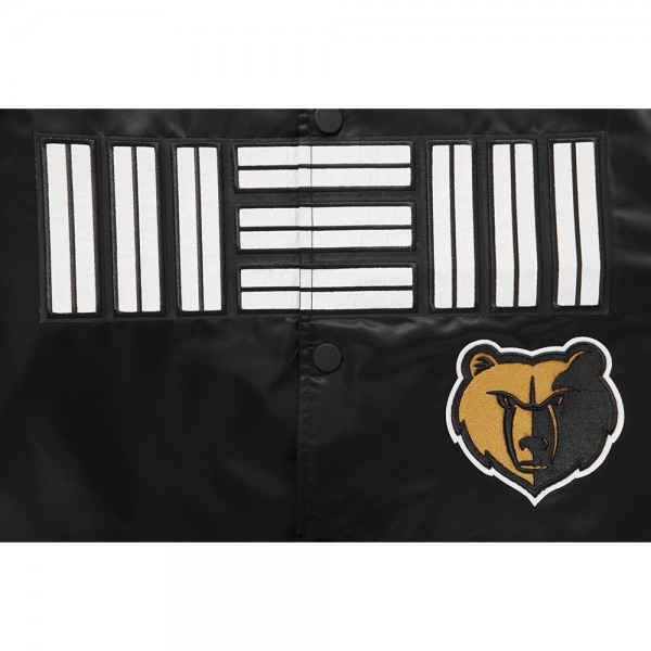 Куртка на кнопках Memphis Grizzlies Pro Standard 2023/24 City Edition Satin - Black