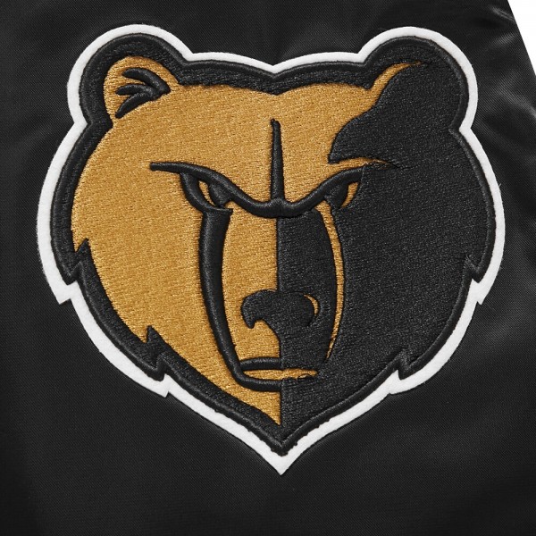 Куртка на кнопках Memphis Grizzlies Pro Standard 2023/24 City Edition Satin - Black