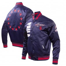 Куртка на кнопках Philadelphia 76ers Pro Standard 2023/24 City Edition Satin - Navy
