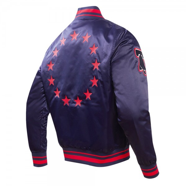 Куртка на кнопках Philadelphia 76ers Pro Standard 2023/24 City Edition Satin - Navy