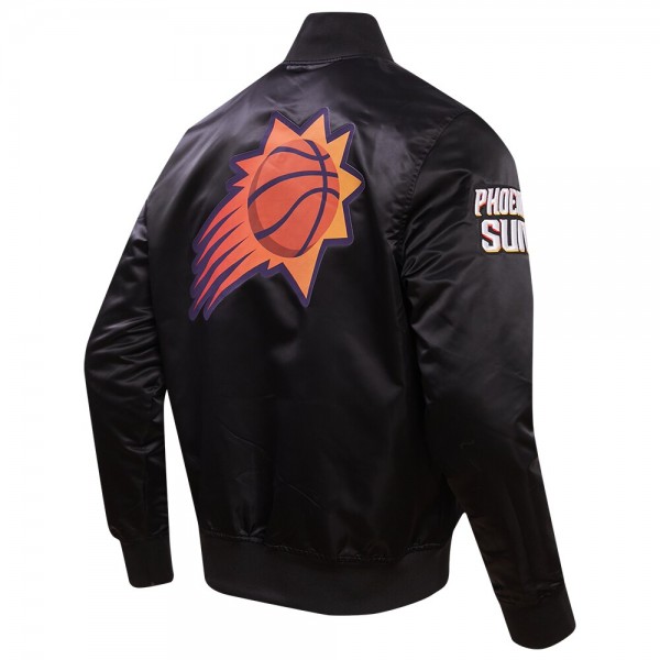 Куртка на кнопках Phoenix Suns Pro Standard 2023/24 City Edition Satin - Black
