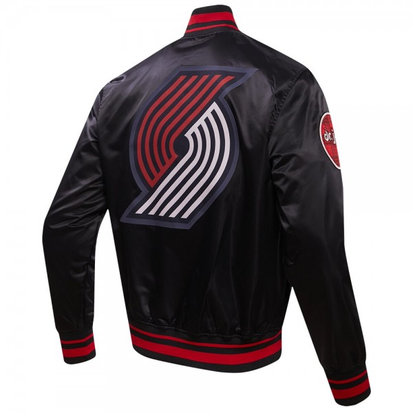Куртка на кнопках Portland Trail Blazers Pro Standard 2023/24 City Edition Satin - Black