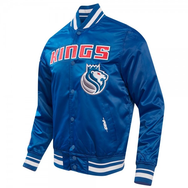 Куртка на кнопках Sacramento Kings Pro Standard 2023/24 City Edition Satin - Blue