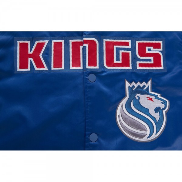 Куртка на кнопках Sacramento Kings Pro Standard 2023/24 City Edition Satin - Blue