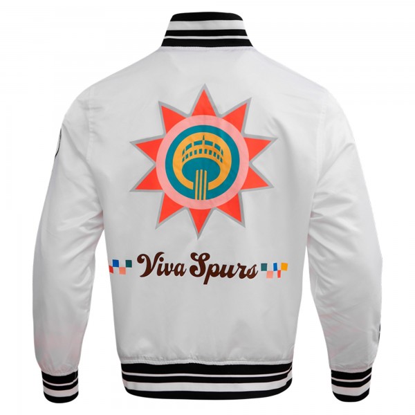 Куртка San Antonio Spurs Pro Standard 2023/24 City Edition Satin - White