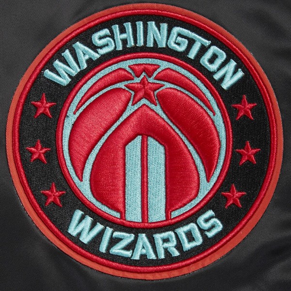 Куртка на кнопках Washington Wizards Pro Standard 2023/24 City Edition Satin - Black