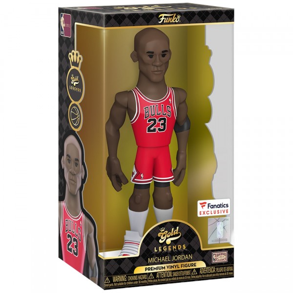 Michael Jordan Chicago Bulls Funko Exclusive 12in. Pop! Premium Vinyl GOLD Figure