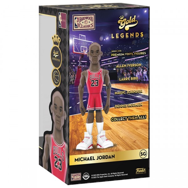 Michael Jordan Chicago Bulls Funko Exclusive 12in. Pop! Premium Vinyl GOLD Figure