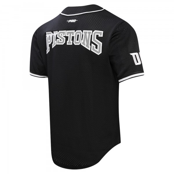 Игровая джерси Detroit Pistons Pro Standard 2023/24 City Edition Mesh Baseball - Black