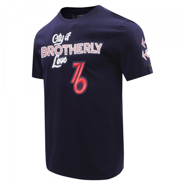 Футболка Philadelphia 76ers Pro Standard 2023 City Edition - Navy