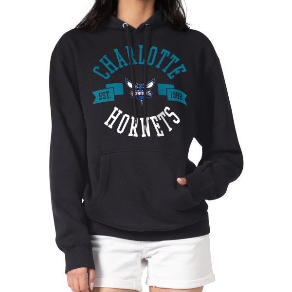 Женская толстовка Charlotte Hornets G-III 4Her by Carl Banks Black City