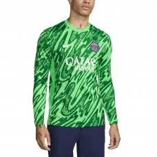 Игровая джерси Paris Saint-Germain Nike 2024/25 Goalkeeper Replica Stadium Long Sleeve - Green