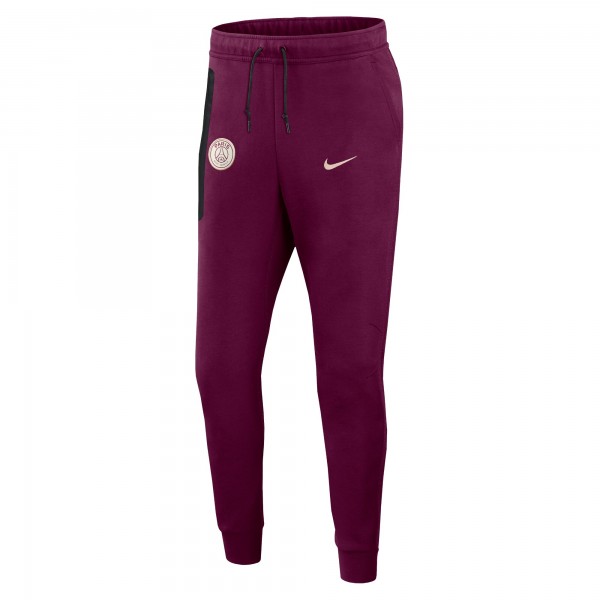 Спортивные штаны Paris Saint-Germain Nike 2024/25 Tech Fleece - Burgundy