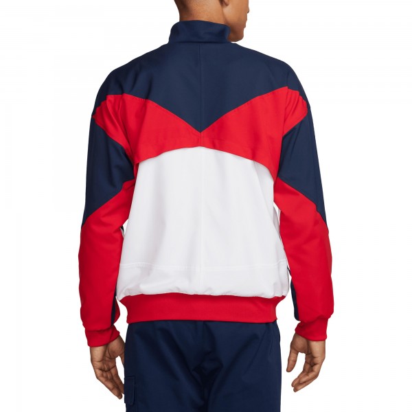 Кофта на молнии Paris Saint-Germain Nike 2024/25 Strike Anthem - White
