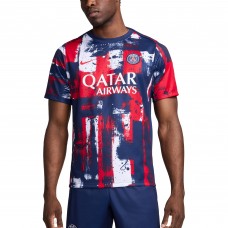 Футболка Paris Saint-Germain Nike 2024/25 Home Academy Pro Pre-Match - Navy