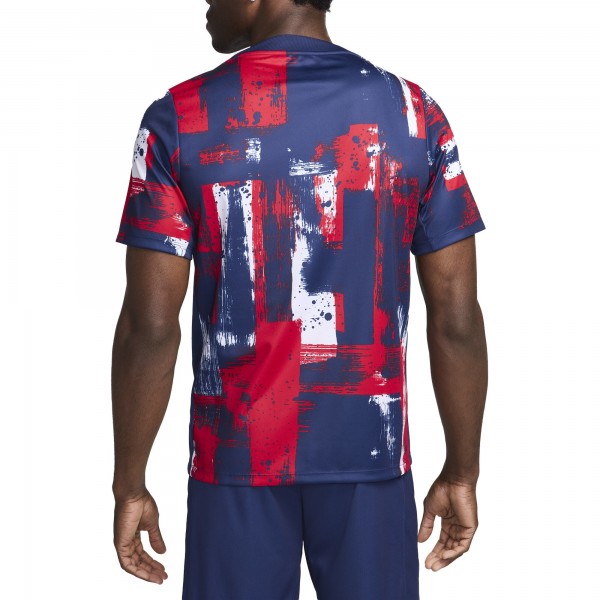 Футболка Paris Saint-Germain Nike 2024/25 Home Academy Pro Pre-Match - Navy