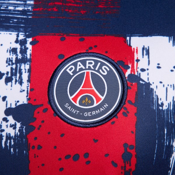 Футболка Paris Saint-Germain Nike 2024/25 Home Academy Pro Pre-Match - Navy