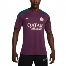Футболка Paris Saint-Germain Nike 2024/25 Strike Performance - Burgundy