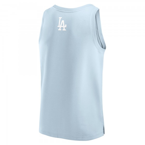 Los Angeles Dodgers Fanatics Light Blue Elements Tank Top