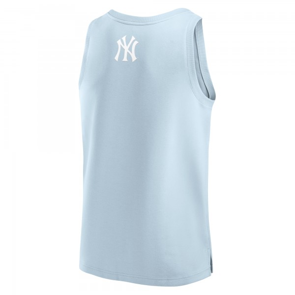New York Yankees Fanatics Light Blue Elements Tank Top