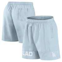Los Angeles Dodgers Fanatics Light Blue Elements Swim Shorts