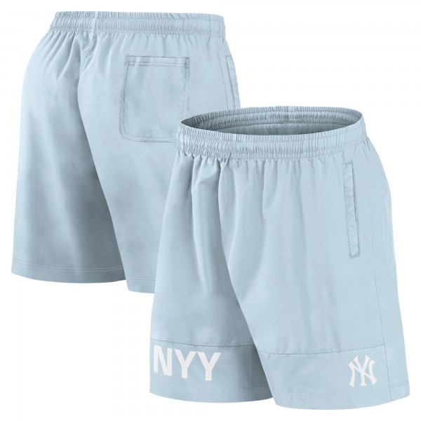 Шорты New York Yankees Fanatics Light Blue Elements Swim
