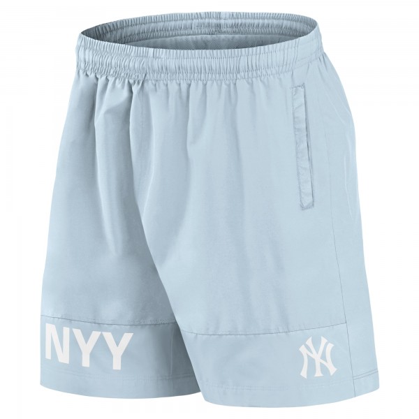Шорты New York Yankees Fanatics Light Blue Elements Swim