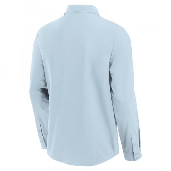 Los Angeles Dodgers Fanatics Light Blue Front Office Long Sleeve Button-Up Shirt