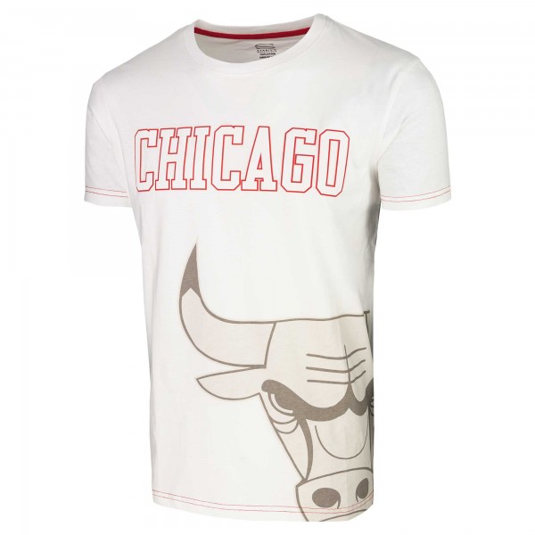 Футболка Chicago Bulls Stadium Essentials Unisex Scoreboard - White