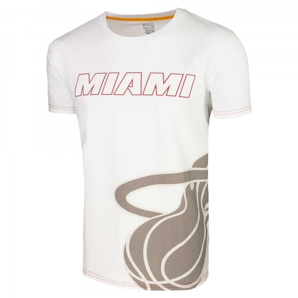 Футболка Miami Heat Stadium Essentials Unisex Scoreboard - White