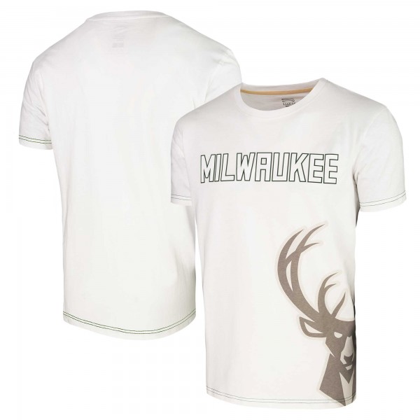Футболка Milwaukee Bucks Stadium Essentials Unisex Scoreboard - White