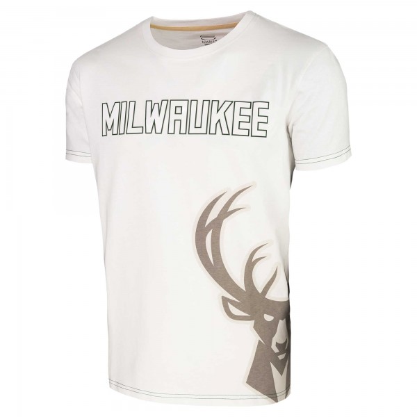 Футболка Milwaukee Bucks Stadium Essentials Unisex Scoreboard - White