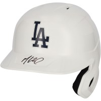 Mookie Betts Los Angeles Dodgers Autographed Fanatics Authentic Alternate Chrome Rawlings Mach Pro Replica Batting Helmet - Fanatics Exclusive