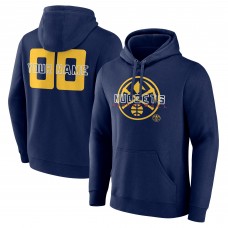 Толстовка Denver Nuggets Navy Stellar Personalized Name & Number