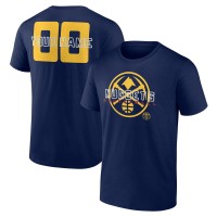 Denver Nuggets Navy Stellar Personalized Name & Number T-Shirt