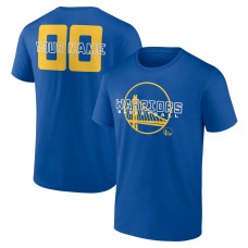 Golden State Warriors Royal Stellar Personalized Name & Number T-Shirt