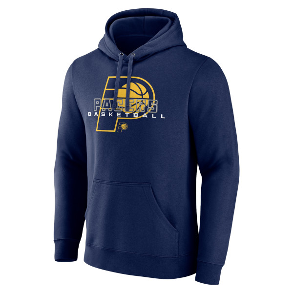 Indiana Pacers Navy Stellar Personalized Name & Number Pullover Hoodie