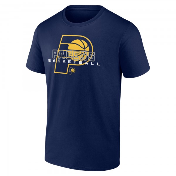 Indiana Pacers Navy Stellar Personalized Name & Number T-Shirt