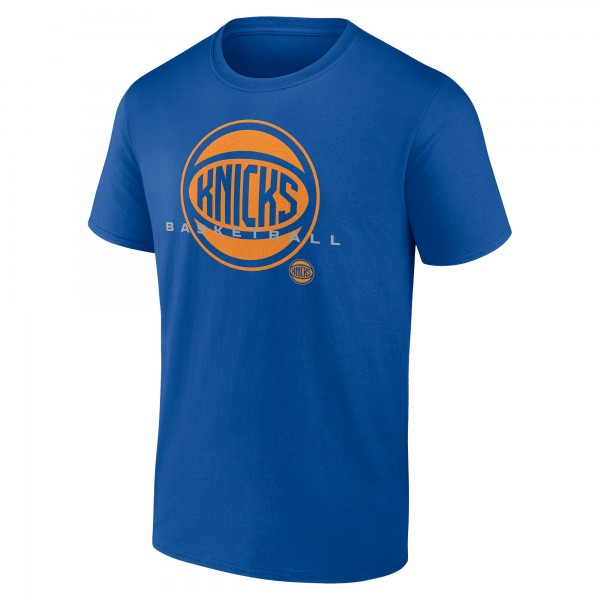 New York Knicks Blue Stellar Personalized Name & Number T-Shirt