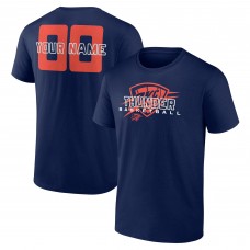 Именная футболка Oklahoma City Thunder Navy Stellar