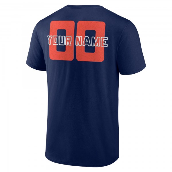 Именная футболка Oklahoma City Thunder Navy Stellar