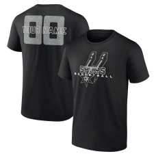 Именная футболка San Antonio Spurs Black Stellar Name & Number