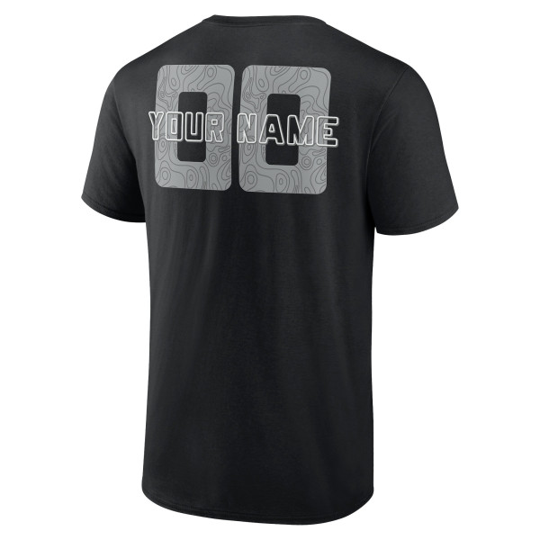 Именная футболка San Antonio Spurs Black Stellar Name & Number