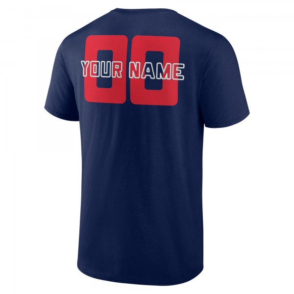 Washington Wizards Navy Stellar Personalized Name & Number T-Shirt