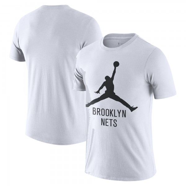 Футболка Brooklyn Nets Nike White Essential Jumpman
