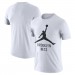 Футболка Brooklyn Nets Nike White Essential Jumpman